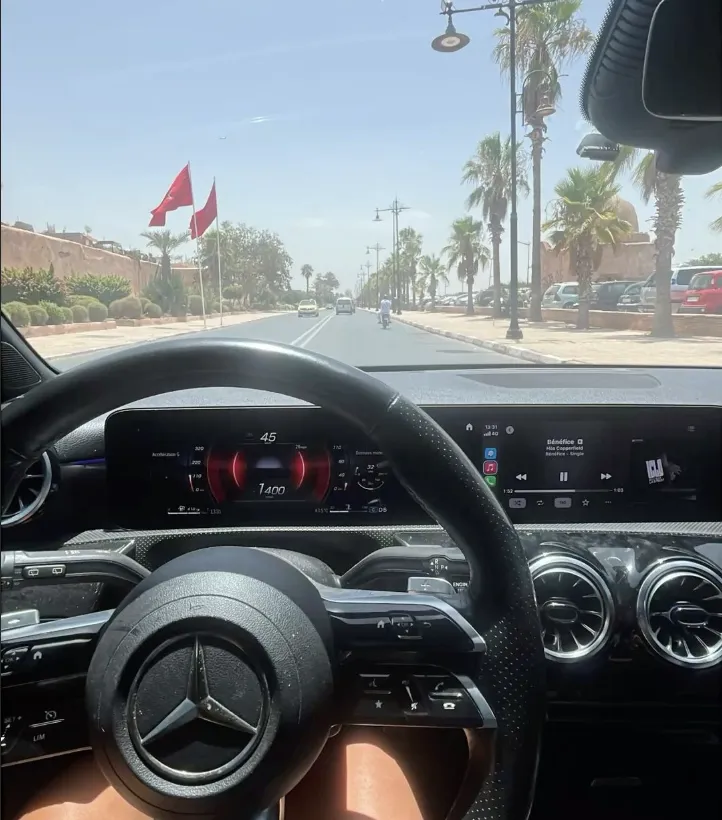 Driving in Morocco