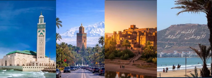Marrakech at golden hour