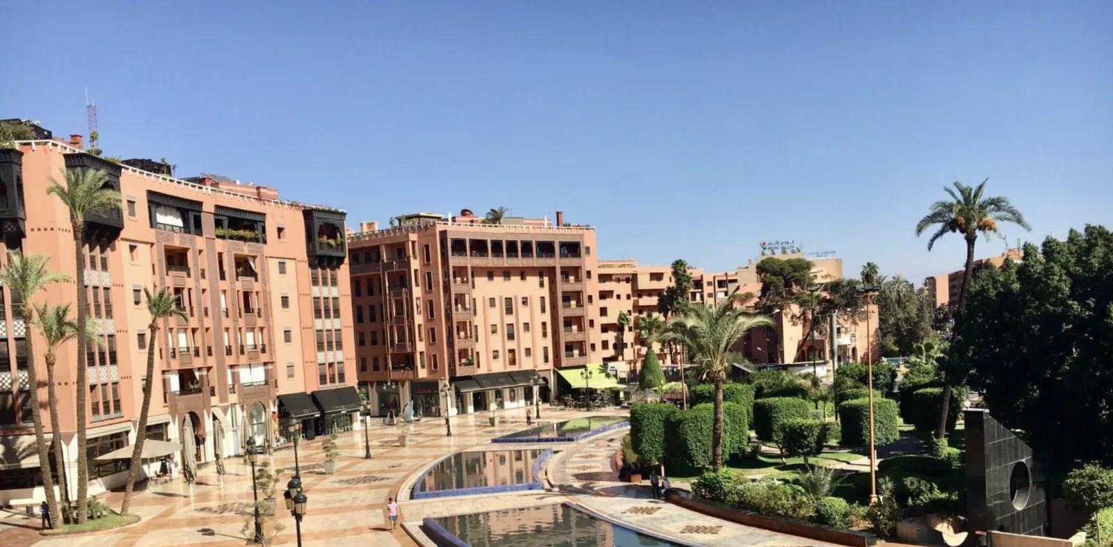 Marrakech city centre (Gueliz)