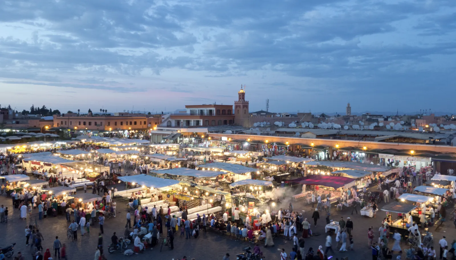 the Marrakech Medina